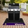 FanMats® 12191 - NFL "Minnesota Vikings" 26" X 42" Grill Mat With "Viking" Logo & "Vikings" Wordmark 2 FanMats® 12191 - NFL "Minnesota Vikings" 26" X 42" Grill Mat With "Viking" Logo & "Vikings" Wordmark -MAG Grills BBQ Shop 12191 2