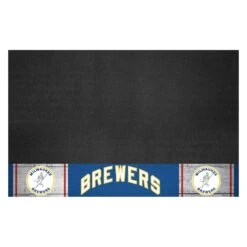 MAG Grills BBQ Shop 41 FanMats® 2021 - MLB "1970 Milwaukee Brewers" 26" X 42" Retro Grill Mat