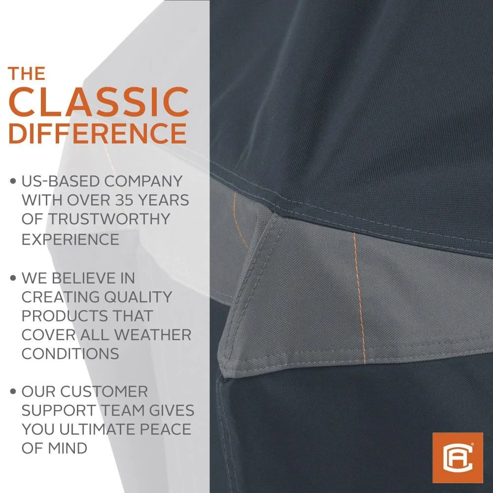 Classic Accessories® - StormPro™ Gray Large BBQ Grill Cover (64"L X 30"W X 48"H) 13 Classic Accessories® - StormPro™ Gray Large BBQ Grill Cover (64"L X 30"W X 48"H) - Image 11