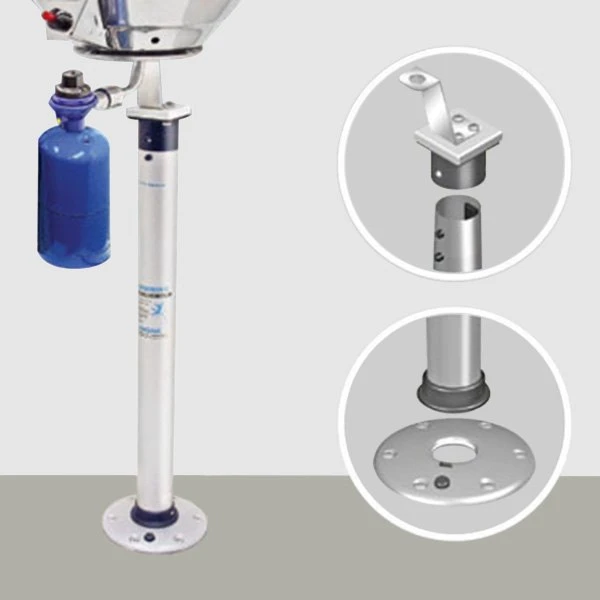 Magma® - Double Locking Stow-Able Pedestal Mount 5 Magma® - Double Locking Stow-Able Pedestal Mount - Image 3